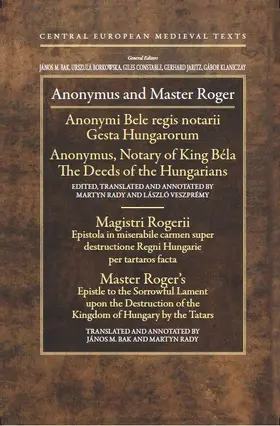 Rady / Bak / Veszprémy |  Anonymus and Master Roger | Buch |  Sack Fachmedien