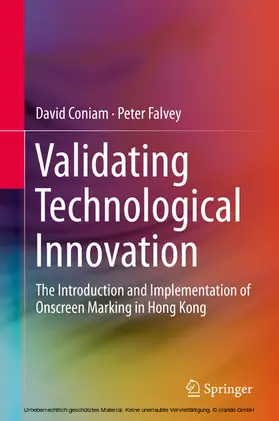 Coniam / Falvey |  Validating Technological Innovation | eBook | Sack Fachmedien