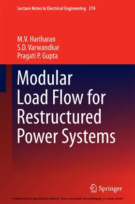 Hariharan / Varwandkar / Gupta | Modular Load Flow for Restructured Power Systems | E-Book | sack.de