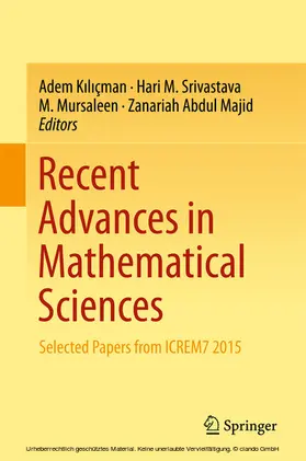 Kiliçman / Kiliçman / Srivastava |  Recent Advances in Mathematical Sciences | eBook | Sack Fachmedien