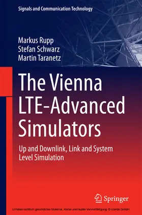 Rupp / Schwarz / Taranetz | The Vienna LTE-Advanced Simulators | E-Book | sack.de