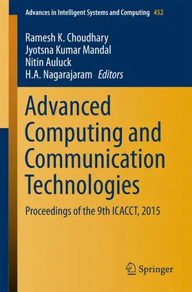 Choudhary / Nagarajaram / Mandal |  Advanced Computing and Communication Technologies | Buch |  Sack Fachmedien