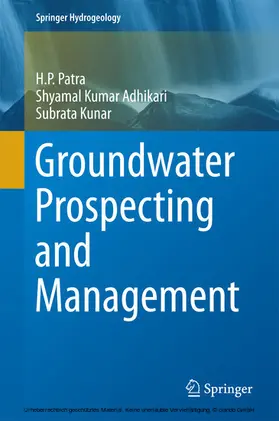 Patra / Adhikari / Kunar |  Groundwater Prospecting and Management | eBook | Sack Fachmedien