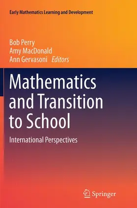 Perry / Gervasoni / MacDonald |  Mathematics and Transition to School | Buch |  Sack Fachmedien