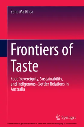 Ma Rhea | Frontiers of Taste | E-Book | sack.de