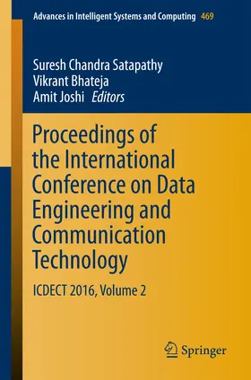 Satapathy / Bhateja / Joshi |  Proceedings of the International Conference on Data Engineering and Communication Technology | eBook | Sack Fachmedien