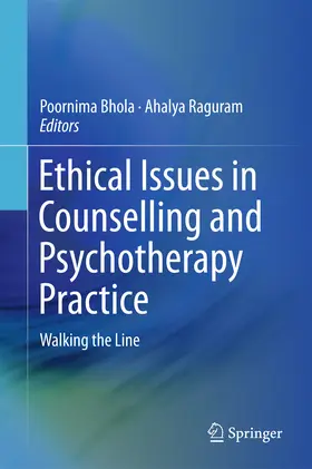 Bhola / Raguram |  Ethical Issues in Counselling and Psychotherapy Practice | eBook | Sack Fachmedien