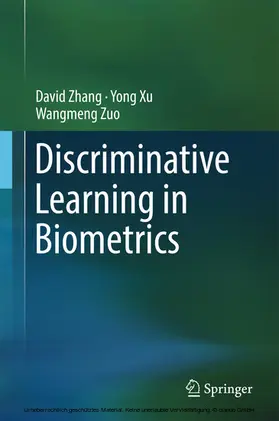 Zhang / Xu / Zuo | Discriminative Learning in Biometrics | E-Book | sack.de