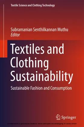 Muthu |  Textiles and Clothing Sustainability | eBook | Sack Fachmedien