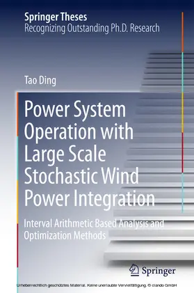 Ding |  Power System Operation with Large Scale Stochastic Wind Power Integration | eBook | Sack Fachmedien