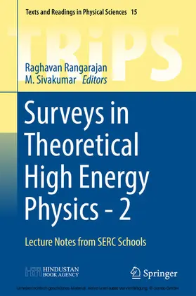 Rangarajan / Sivakumar |  Surveys in Theoretical High Energy Physics - 2 | eBook | Sack Fachmedien