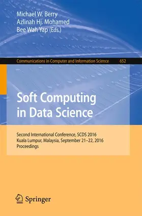 Berry / Yap / Hj. Mohamed |  Soft Computing in Data Science | Buch |  Sack Fachmedien