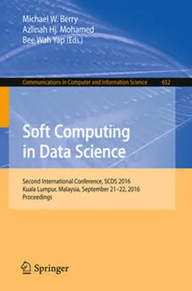 Berry / Hj. Mohamed / Yap | Soft Computing in Data Science | E-Book | www2.sack.de
