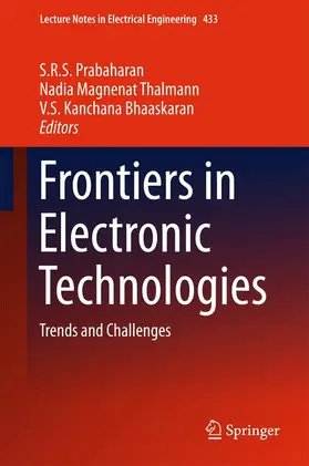 Prabaharan / Kanchana Bhaaskaran / Thalmann |  Frontiers in Electronic Technologies | Buch |  Sack Fachmedien