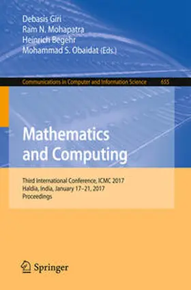 Giri / Mohapatra / Begehr | Mathematics and Computing | E-Book | www2.sack.de