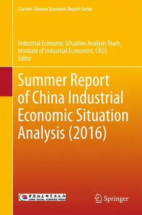  Summer Report of China Industrial Economic Situation Analysis (2016) | Buch |  Sack Fachmedien