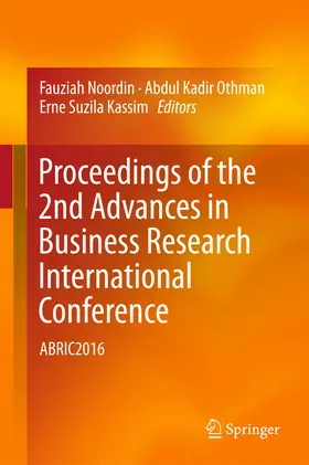 Noordin / Othman / Kassim | Proceedings of the 2nd Advances in Business Research International Conference | E-Book | sack.de