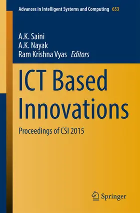 Saini / Nayak / Vyas | ICT Based Innovations | E-Book | sack.de