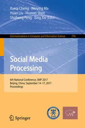 Cheng / Ma / Liu |  Social Media Processing | eBook | Sack Fachmedien