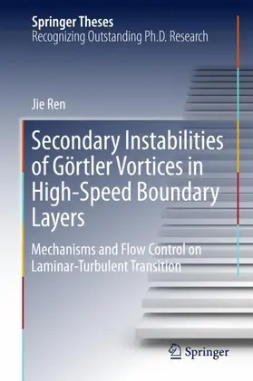 Ren |  Secondary Instabilities of Görtler Vortices in High-Speed Boundary Layers | Buch |  Sack Fachmedien