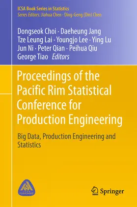 Choi / Jang / Lai |  Proceedings of the Pacific Rim Statistical Conference for Production Engineering | eBook | Sack Fachmedien