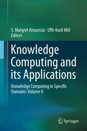 Margret Anouncia / Wiil |  Knowledge Computing and its Applications | eBook | Sack Fachmedien