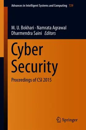 Bokhari / Saini / Agrawal |  Cyber Security | Buch |  Sack Fachmedien