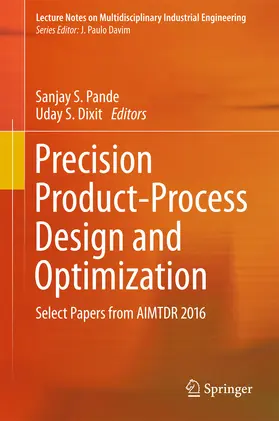 Pande / Dixit |  Precision Product-Process Design and Optimization | eBook | Sack Fachmedien