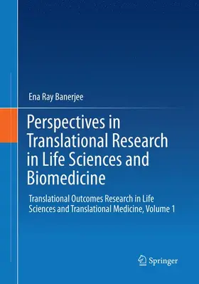 Banerjee |  Perspectives in Translational Research in Life Sciences and Biomedicine | Buch |  Sack Fachmedien