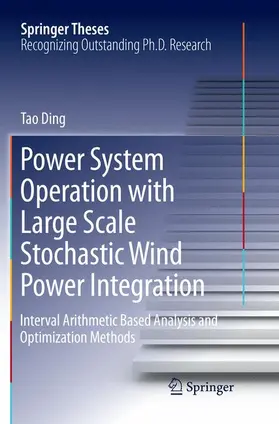 Ding |  Power System Operation with Large Scale Stochastic Wind Power Integration | Buch |  Sack Fachmedien