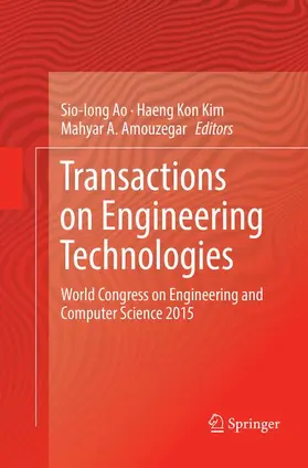 Ao / Amouzegar / Kim |  Transactions on Engineering Technologies | Buch |  Sack Fachmedien