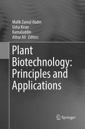 Abdin / Ali / Kiran |  Plant Biotechnology: Principles and Applications | Buch |  Sack Fachmedien