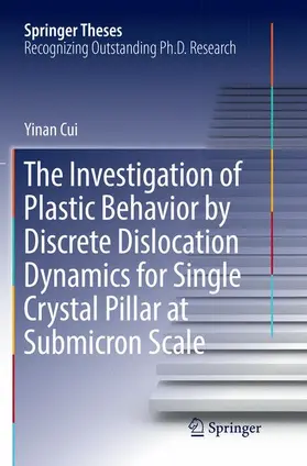 Cui |  The Investigation of Plastic Behavior by Discrete Dislocation Dynamics for Single Crystal Pillar at Submicron Scale | Buch |  Sack Fachmedien