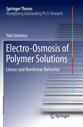 Uematsu |  Electro-Osmosis of Polymer Solutions | Buch |  Sack Fachmedien