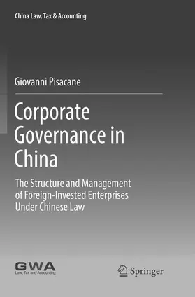 Pisacane | Corporate Governance in China | Buch | 978-981-10-9995-3 | www2.sack.de