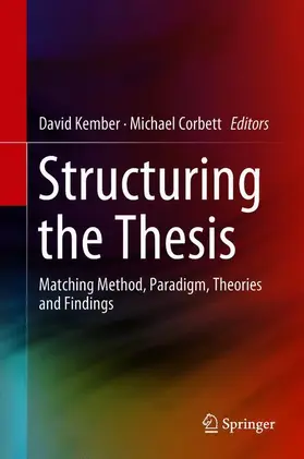 Corbett / Kember |  Structuring the Thesis | Buch |  Sack Fachmedien
