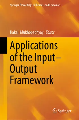 Mukhopadhyay |  Applications of the Input-Output Framework | eBook | Sack Fachmedien