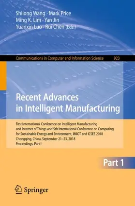 Wang / Price / Chen |  Recent Advances in Intelligent Manufacturing | Buch |  Sack Fachmedien