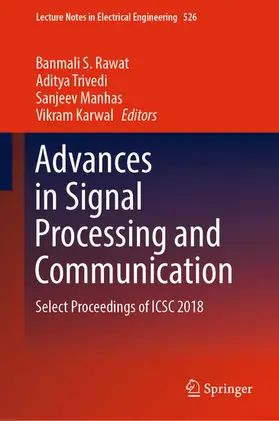 Rawat / Trivedi / Manhas | Advances in Signal Processing and Communication | E-Book | sack.de