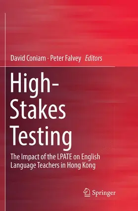 Falvey / Coniam |  High-Stakes Testing | Buch |  Sack Fachmedien