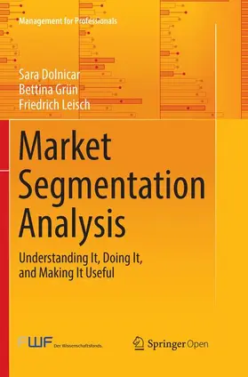 Dolnicar / Leisch / Grün |  Market Segmentation Analysis | Buch |  Sack Fachmedien