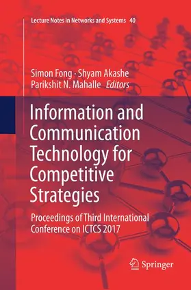 Fong / Mahalle / Akashe |  Information and Communication Technology for Competitive Strategies | Buch |  Sack Fachmedien