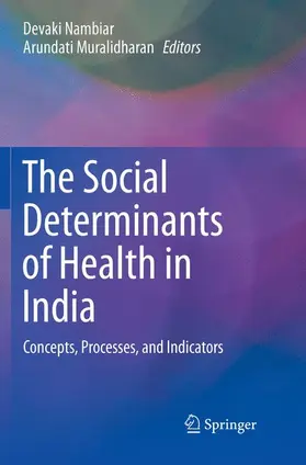 Muralidharan / Nambiar |  The Social Determinants of Health in India | Buch |  Sack Fachmedien