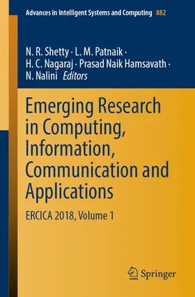 Shetty / Patnaik / Nagaraj |  Emerging Research in Computing, Information, Communication and Applications | eBook | Sack Fachmedien