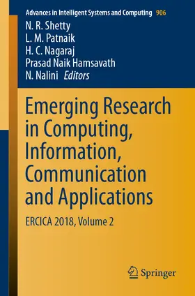 Shetty / Patnaik / Nagaraj |  Emerging Research in Computing, Information, Communication and Applications | eBook | Sack Fachmedien