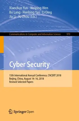 Yun / Wen / Lang |  Cyber Security | Buch |  Sack Fachmedien