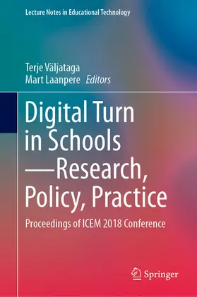 Väljataga / Laanpere |  Digital Turn in Schools—Research, Policy, Practice | eBook | Sack Fachmedien