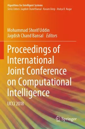 Bansal / Uddin |  Proceedings of International Joint Conference on Computational Intelligence | Buch |  Sack Fachmedien