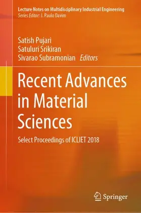 Pujari / Subramonian / Srikiran |  Recent Advances in Material Sciences | Buch |  Sack Fachmedien