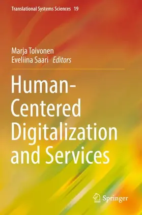 Saari / Toivonen |  Human-Centered Digitalization and Services | Buch |  Sack Fachmedien
